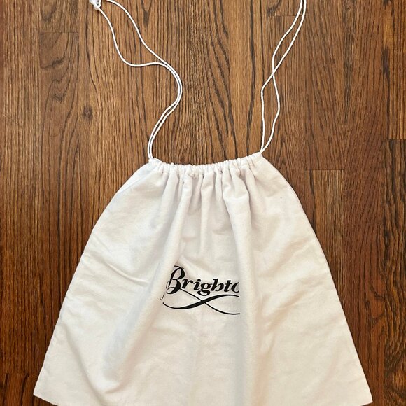 Brighton Brand Cloth Dust Cover Bag w/ adjustable drawstring 21" x 16"-Exc Cond - Picture 3 of 5